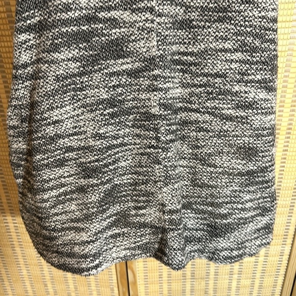 Tara By Vince Heather Gray Drawstring Cowl Neck Short Sleeve Sweater Large - Picture 13 of 16